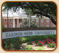 Apartments lie within a mile of Gardner Webb University